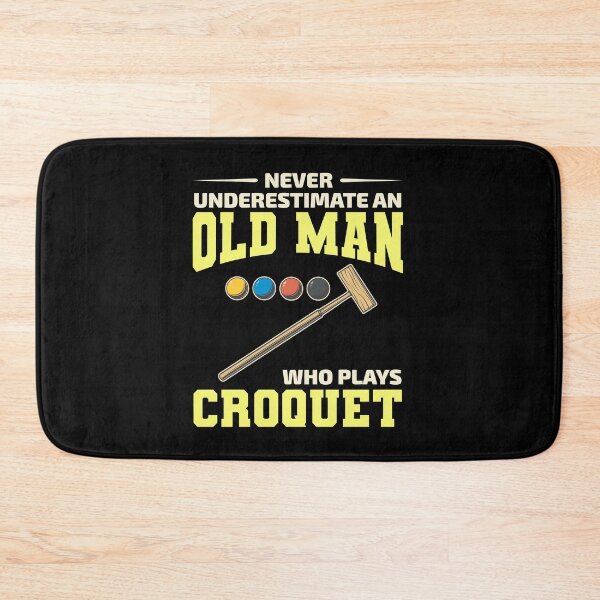 Item preview, Croquet Player Dad Papa Grandpa Fathers day Funny designed and sold by CuteDesigns1.