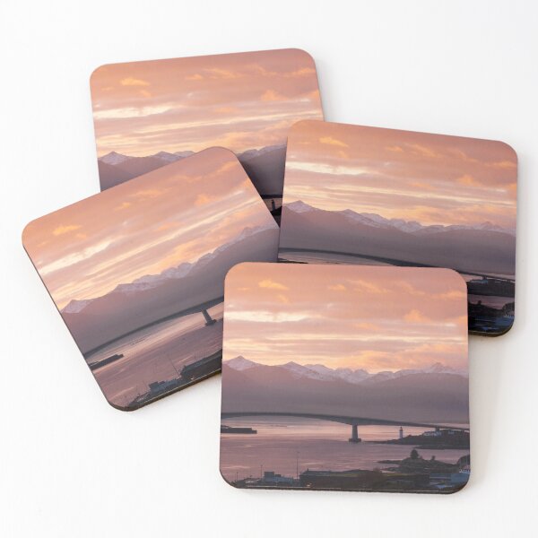 Item preview, Skye Bridge A Winter Sunset. Scotland. designed and sold by PhotosEcosse.