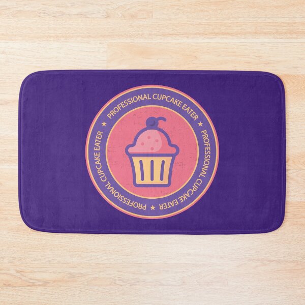 Item preview, Professional Cupcake Eater Cute and Colorful Stamp Design designed and sold by CynthiaGraphics.