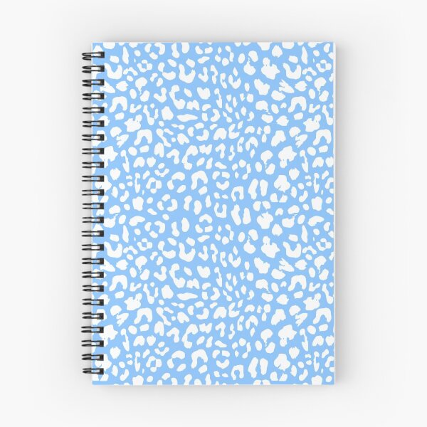 Item preview, White blue leopard print cool designed and sold by Nishad4.