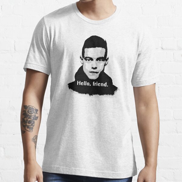 Item preview, Elliot Alderson: "Hello, friend" (Mr. Robot) designed and sold by widmore.
