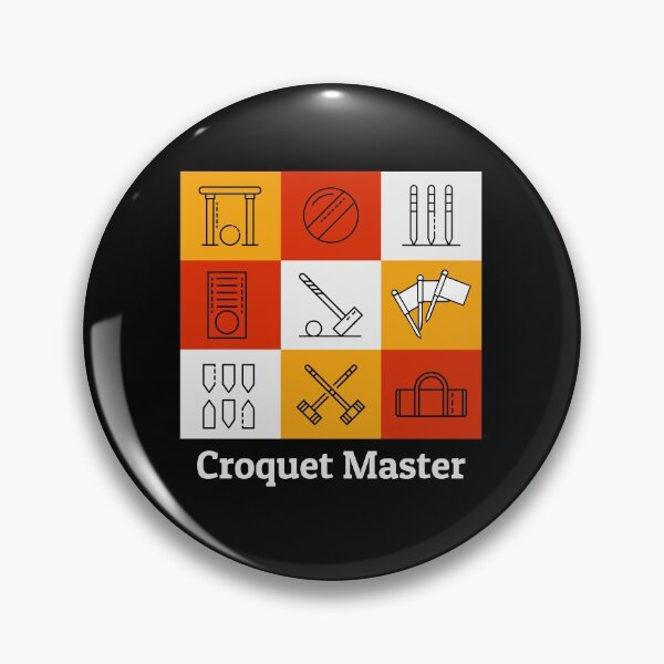 Item preview, Croquet Croqueters Indoor Outdoor Players Funny designed and sold by CuteDesigns1.