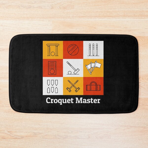 Item preview, Croquet Croqueters Indoor Outdoor Players Funny designed and sold by CuteDesigns1.