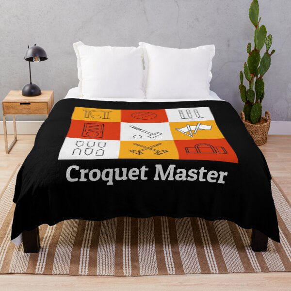 Item preview, Croquet Croqueters Indoor Outdoor Players Funny designed and sold by CuteDesigns1.