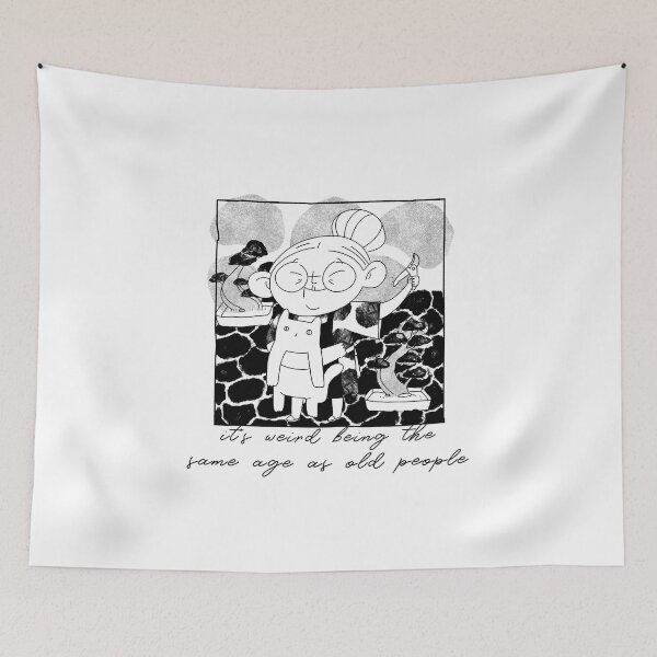 Item preview, It's weird being the same age as old people designed and sold by art-fox.