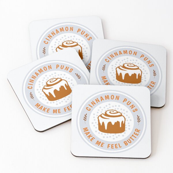Item preview, Cinnamon Puns designed and sold by PrairieGrouse.