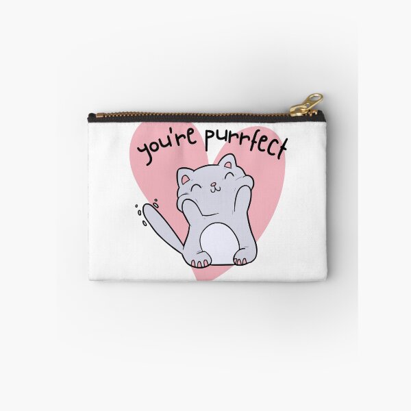 Item preview, You're Purrfect - Animal pun designed and sold by The Agreeable Raven.