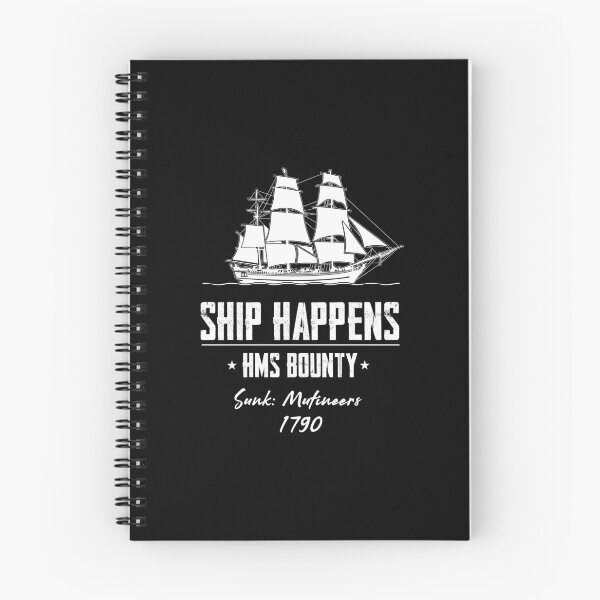 Item preview, Ship Happens HMS Bounty designed and sold by twHistory.