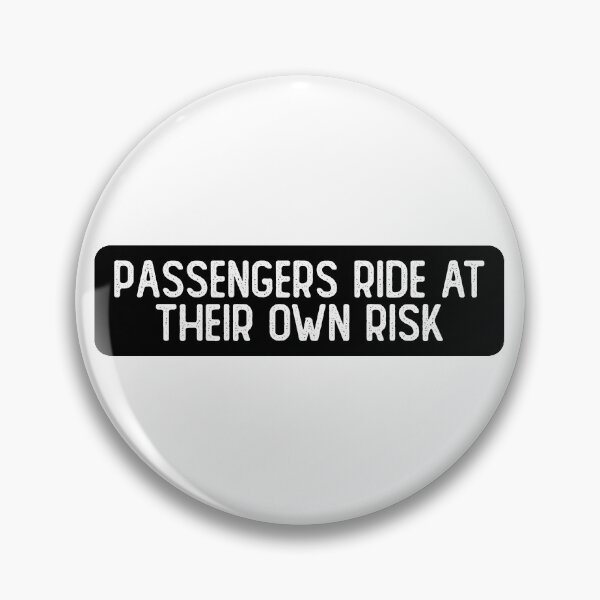 Item preview, Passengers Ride At Their Own Risk Cool Helmet designed and sold by Sour Soul.