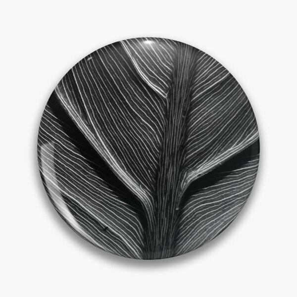 Item preview, Aquatic Leaf in Black & White - The Vicksburg Collection designed and sold by Sam Morrison.