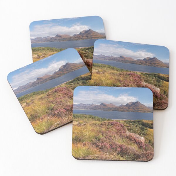 Item preview, South Torridon Hills. Late Summer Heather Scotland designed and sold by PhotosEcosse.
