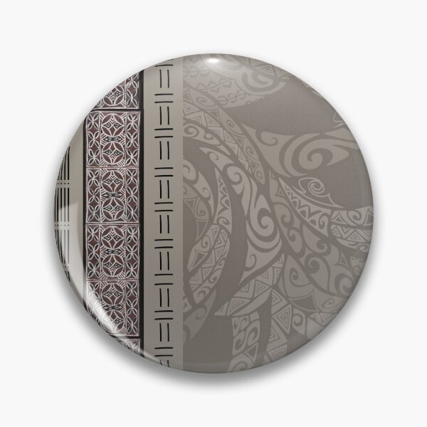 Item preview, Contemporary Hawaiian Tapa Border Print designed and sold by J Marielle Designs.