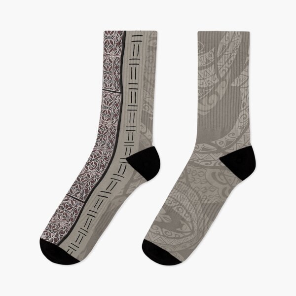 Item preview, Contemporary Hawaiian Tapa Border Print designed and sold by J Marielle Designs.