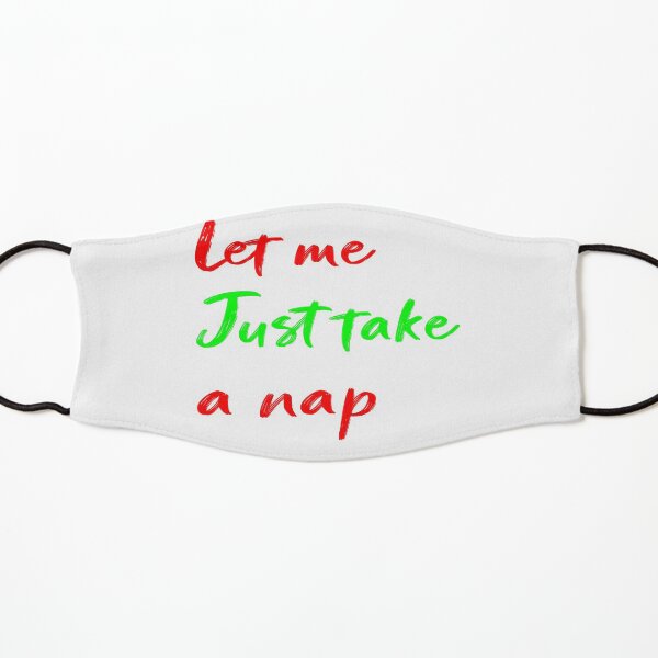 Hobbies Including Napping Kids Mask