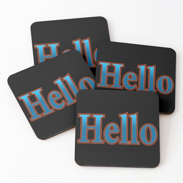 Item preview, Hello typography design  designed and sold by Mohsin0.