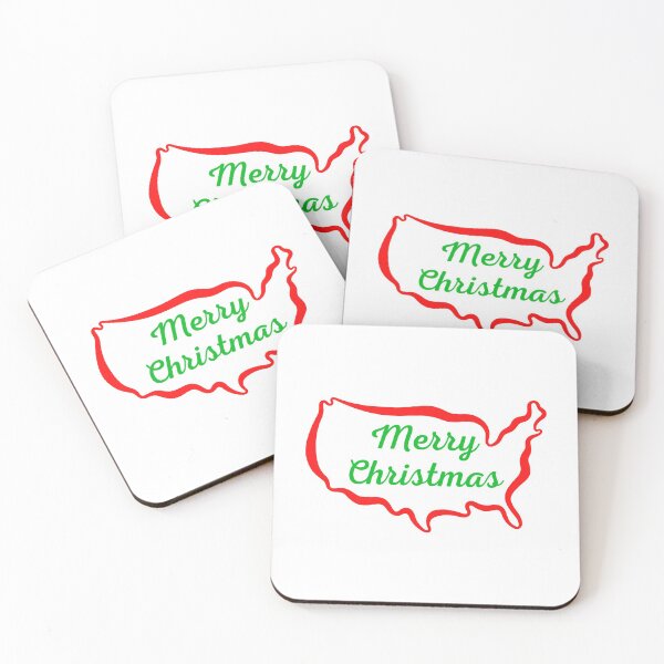 Item preview, Merry Christmas USA designed and sold by artistoutfitter.