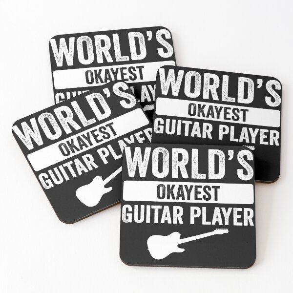 Item preview, World's Okayest Guitar Player designed and sold by HorizonDesignz.