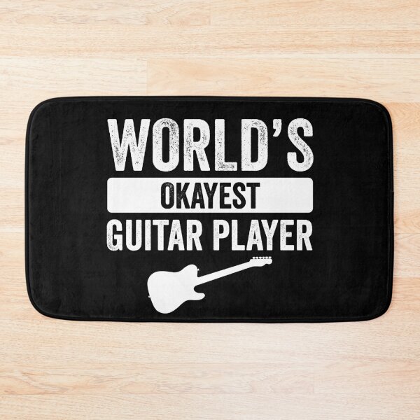 Item preview, World's Okayest Guitar Player designed and sold by HorizonDesignz.