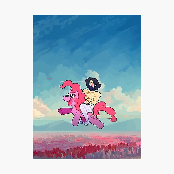 Aphmau Zane Pink Pony Photographic Print For Sale By Mysteryfactory