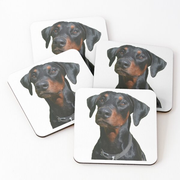 Item preview, Doberman Sticker designed and sold by apuppyfeed.