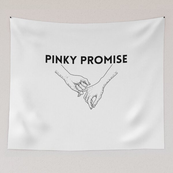 Item preview, Pinky Promise Sticker designed and sold by Water Flick.