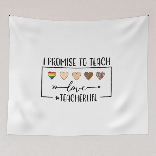 Item preview, I promise to teach  designed and sold by fridayNightfunk.