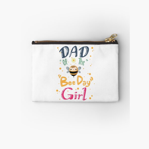 Item preview, Dad of the bee day girl typographic designed and sold by Babadollcraft.