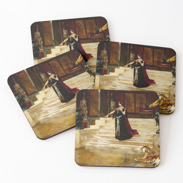 Item preview, Salome and the Tigers by Rudolf Ernst designed and sold by academic-art.