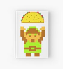 Link and a taco Hardcover Journal