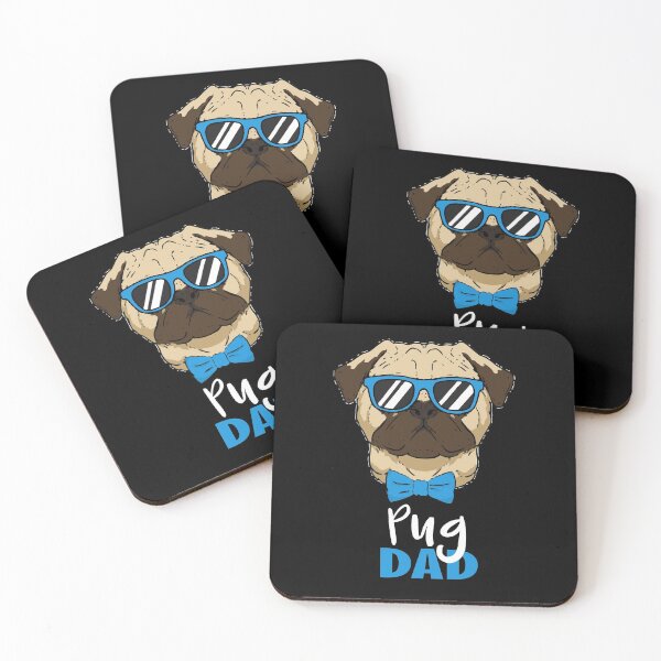 Item preview, Pug DAD, Pug Boss, funny gentle pug designed and sold by BUniqueBSpecial.