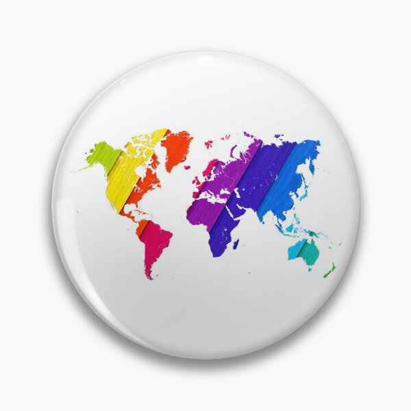 Item preview, Rainbow map #love designed and sold by JBJart.