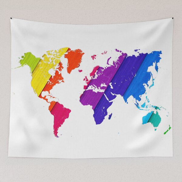 Item preview, Rainbow map #love designed and sold by JBJart.