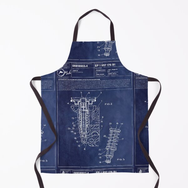 Item preview, Oil filter Patent Blueprint designed and sold by T44BluePrints.