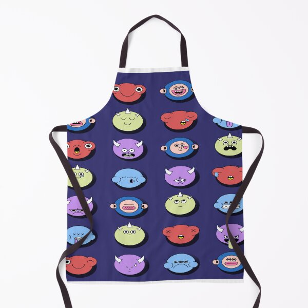 Item preview, Mixed funky monster emoji stickers designed and sold by Shimmy53.