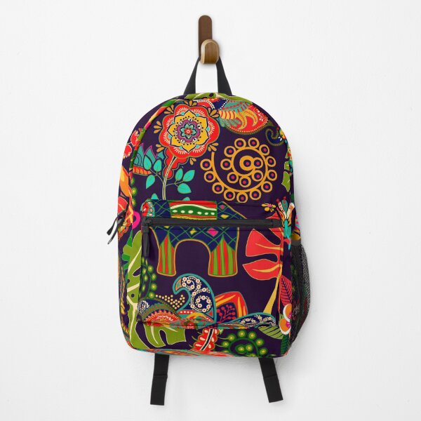 Item preview, bright colorful pattern, floral pattern designed and sold by wonteef.