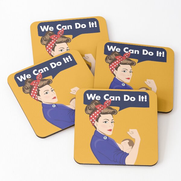 Item preview, Rosie The Riveter Breastfeeding  designed and sold by introVETed.
