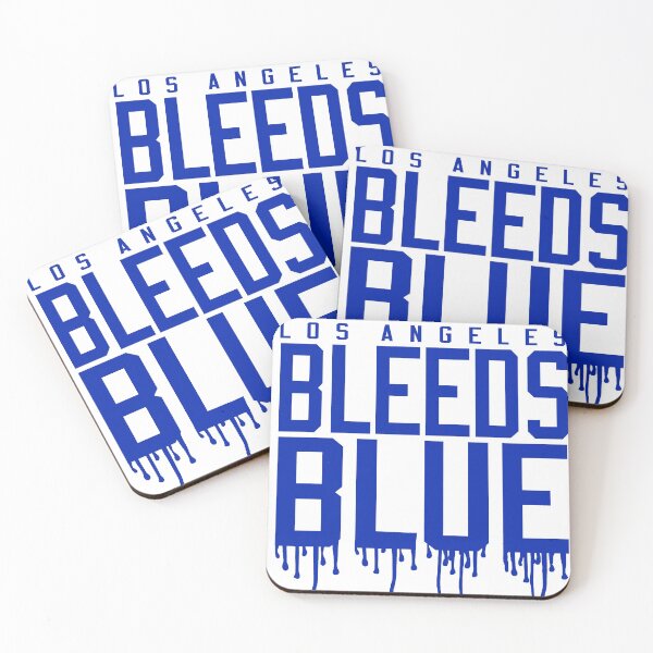 Item preview, LOS ANGELES BLEEDS BLUE  designed and sold by FitRight.