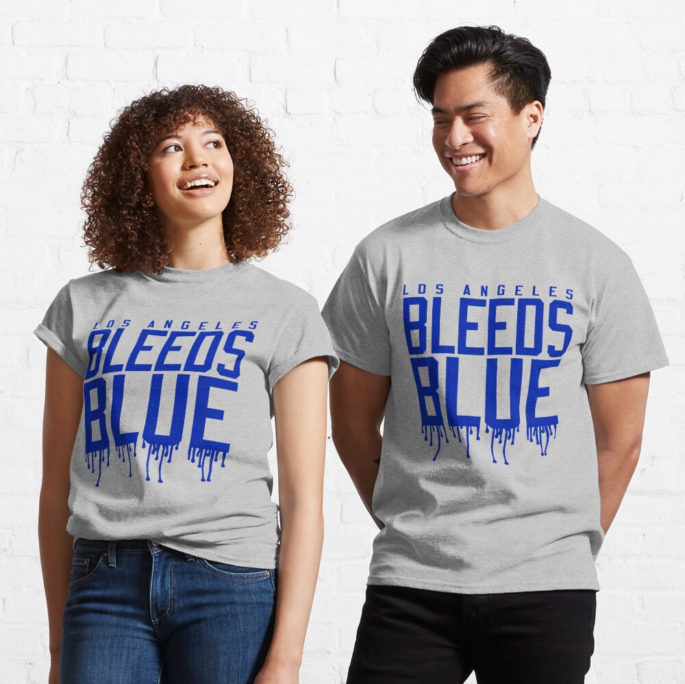 Los Angeles Bleeds Blue Dodgers Shirt - NVDTeeshirt