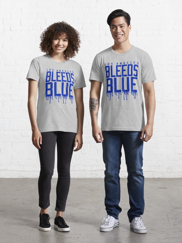 Los Angeles Bleeds Blue Dodgers Shirt - NVDTeeshirt
