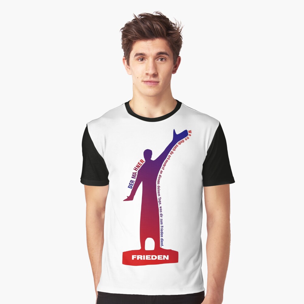 Vista previa del artículo con la obra «Camiseta gráfica», diseñado y vendido por Nordwind.