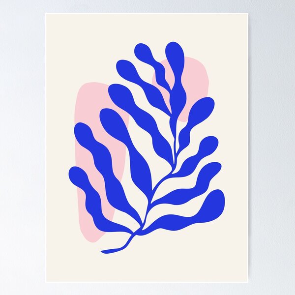 Item preview, Blue Matisse Ferns designed and sold by karanwashere.