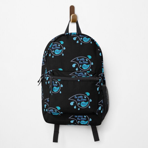 Item preview, GO WITH THE FLOW H2O WATER HYDRATION HEALTH designed and sold by Harlake.