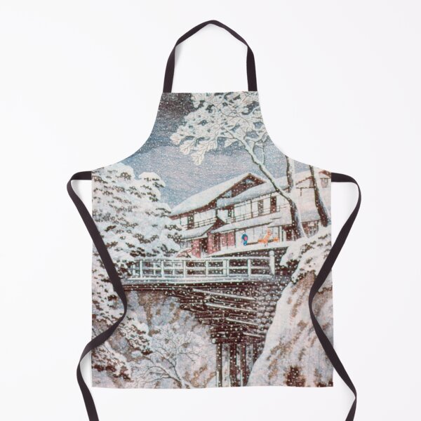 Item preview, Japanese Woodblock Art Kōshū Monkey Bridge (1931) by Hiroaki Takahashi designed and sold by Designedbysm.