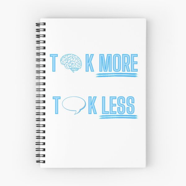 Item preview, Think More, Talk Less - Blue designed and sold by OlympicsMerch.