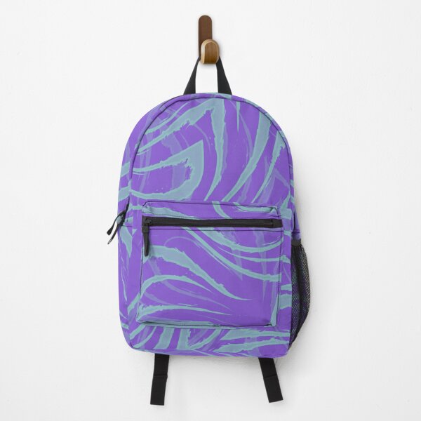 Item preview, Purple Teal Grey Abstract Zebra designed and sold by Designs24U.