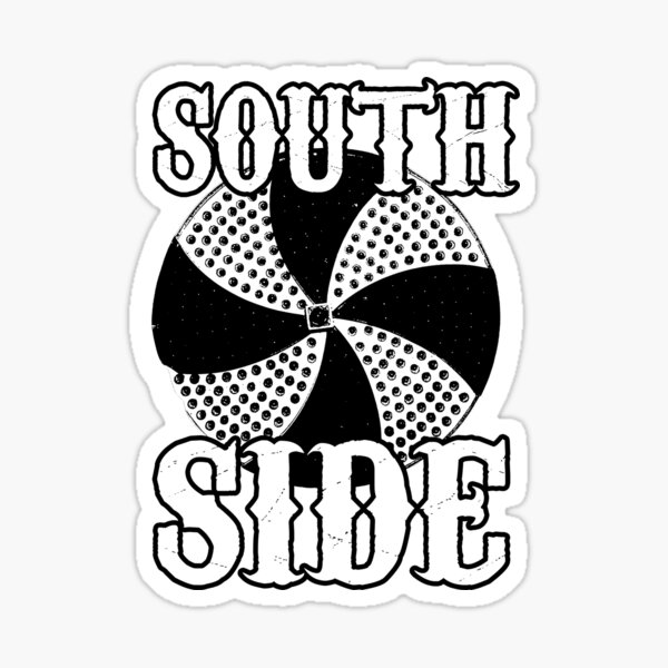 THE SOUTH SIDE OF CHICAGO VINTAGE PINWHEEL COMISKEY PARK SHIRT  Sticker  for Sale by FitRight