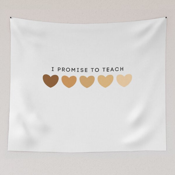 Item preview,  I promise to teach  designed and sold by fridayNightfunk.