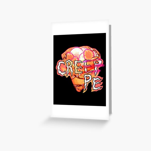 Vista previa del artículo con la obra «Mi dulce crepe de creep», diseñado y vendido por Deathoftheself.
