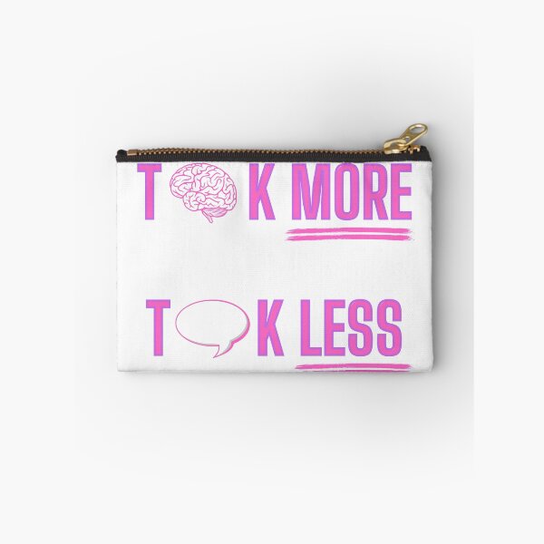 Item preview, Think More, Talk Less - Pink designed and sold by OlympicsMerch.