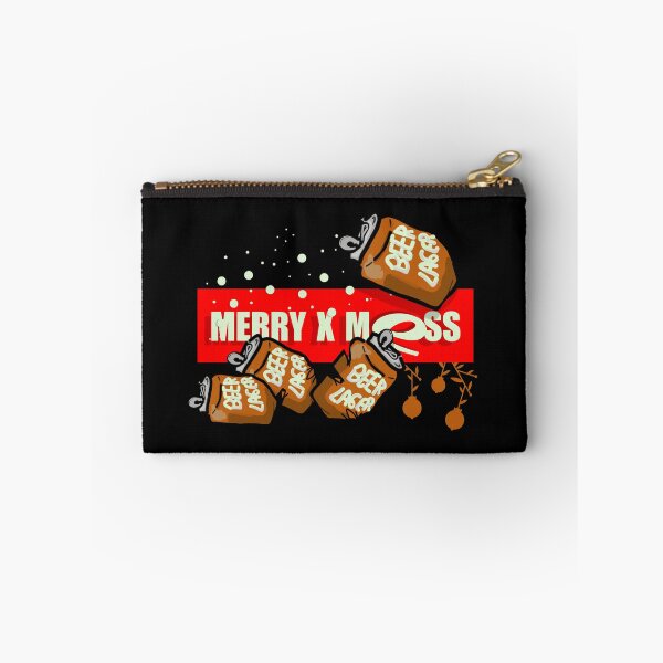 Item preview, Merry X Mess Christmas saying cartoon beer can designed and sold by vibeno1.